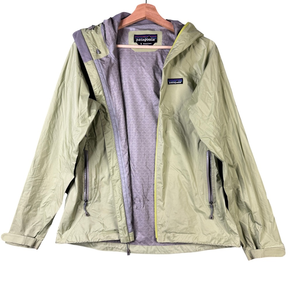 Patagonia Womens Torrentshell H2No Rain Jacket Sage Green 84484SP12 Small